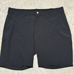 Bylt Shorts Men 38x9 Kinetic Navy Stretch Waist Water Resistant Active Outdoor